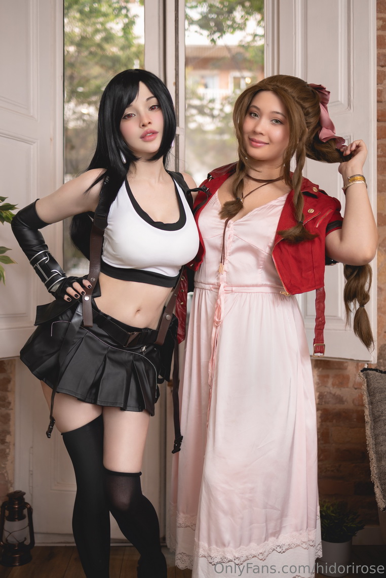 amateur photo Hidori Rose & Virtual Geisha - Tifa & Aerith (5)