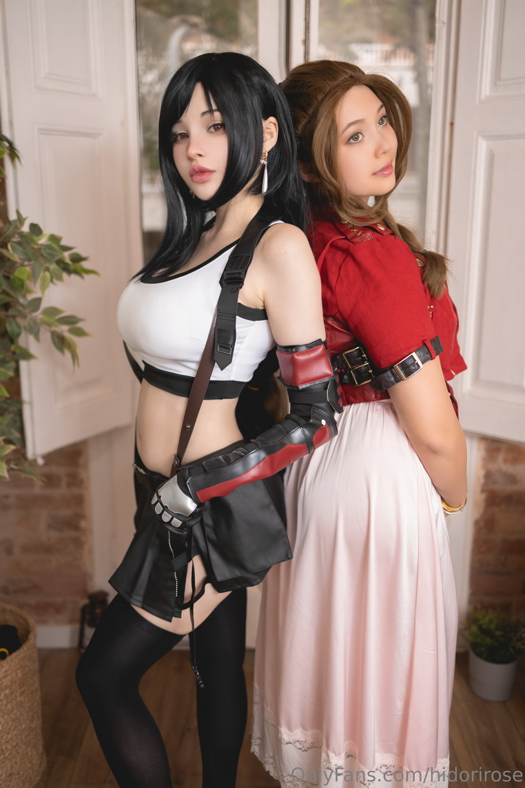 amateur photo Hidori Rose & Virtual Geisha - Tifa & Aerith (6)