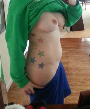 amateur pic star spangled body