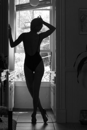 foto amadora Sexy silhouette