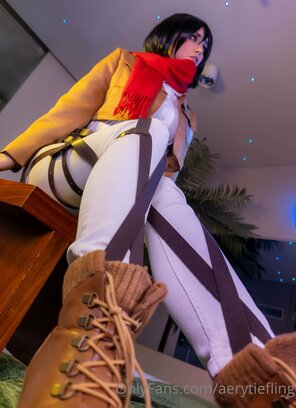 zdjęcie amatorskie Aery Tiefling – Mikasa Ackerman