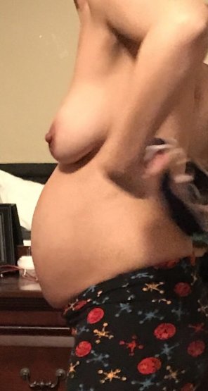 zdjęcie amatorskie Belly and boobs