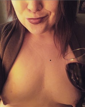 amateur photo So I got wine drunk while cleaning my apartment...