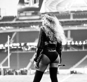 foto amateur Beyonce's First-Class Super Bowl @$$