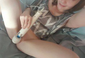 amateur pic The magic wand really is magical