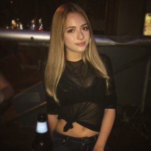 amateurfoto PictureNight out with a cute girl