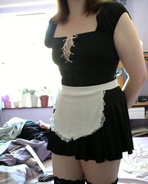 amateur pic Needed to tidy up, thought i'd dress the part
