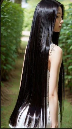 amateur photo Long haired hottie