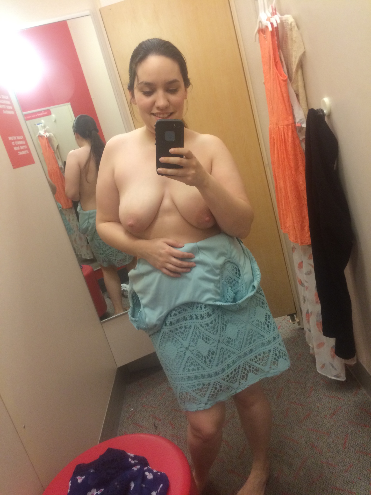amateur chubby changing room