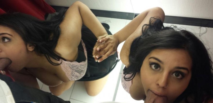 Trying To Fit It All In Her Mouth In The Fitting Room Porn Pic EPORNER