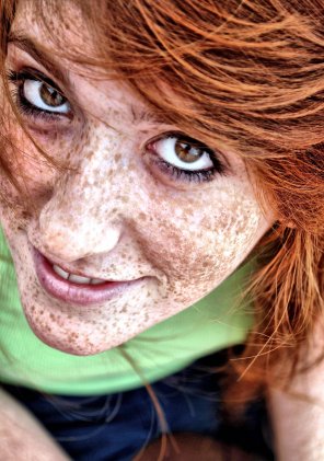 Freckles drunk messy sport
