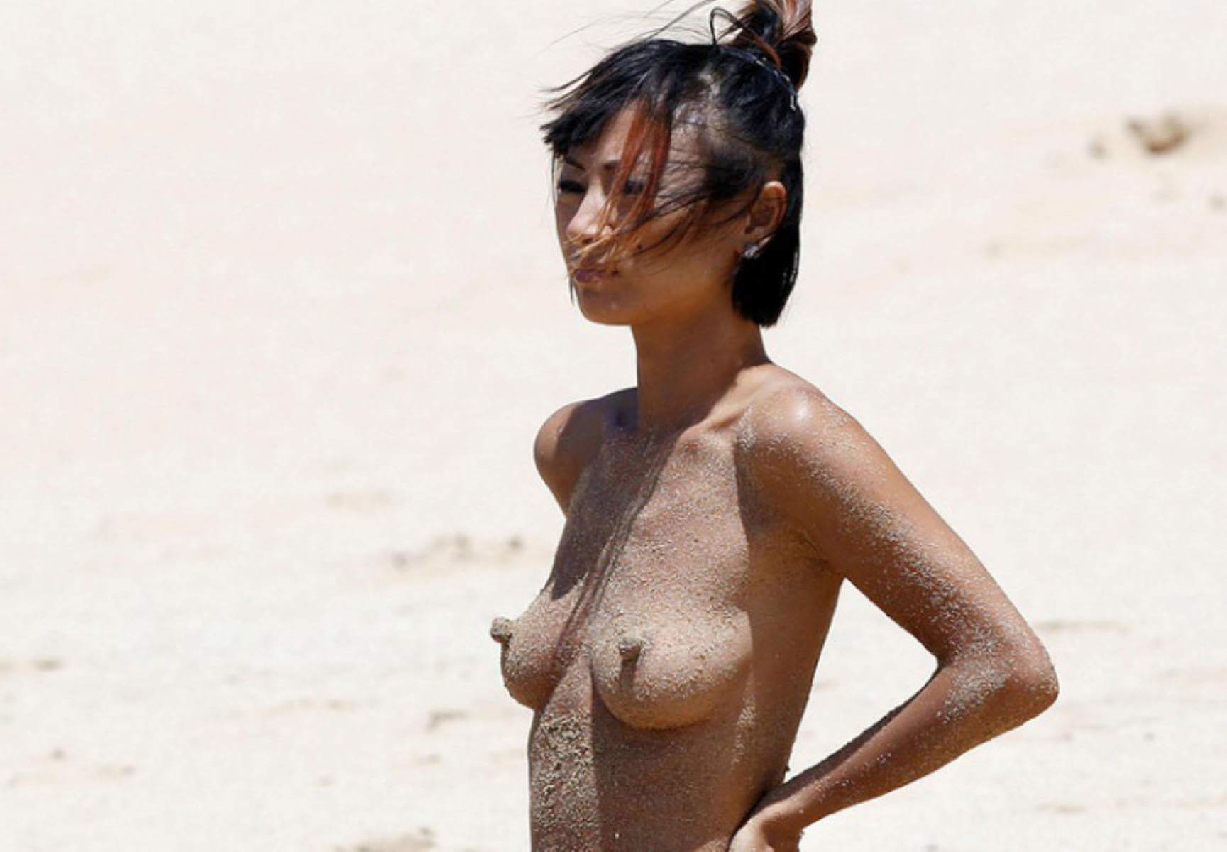 Bai Ling All Sandy Porn Photo