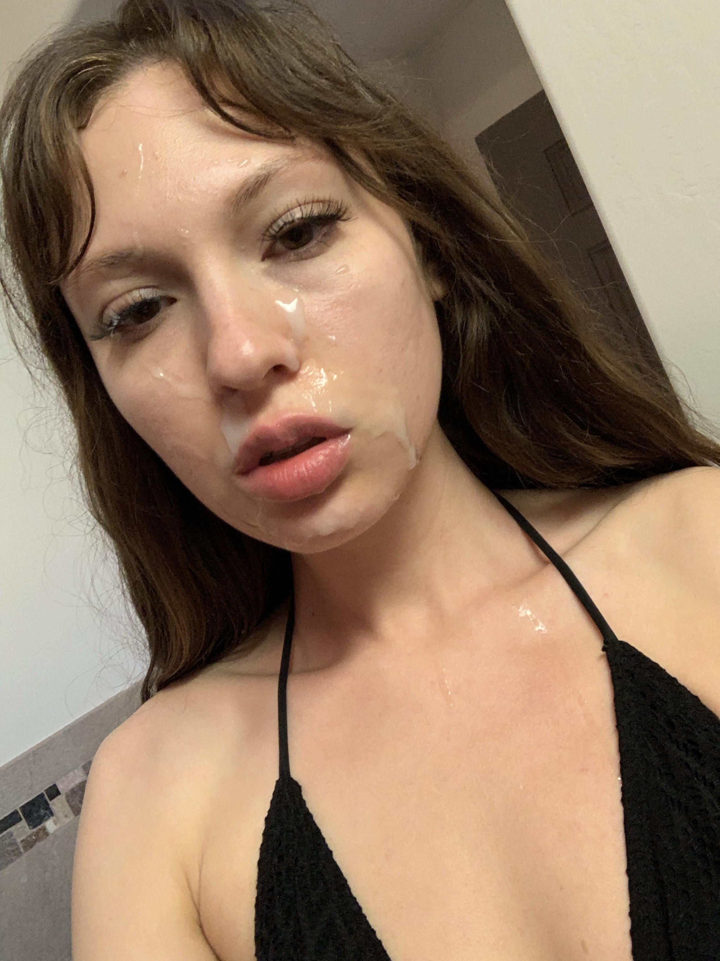 Walking In Public With Cum On Face - Head Fuck
