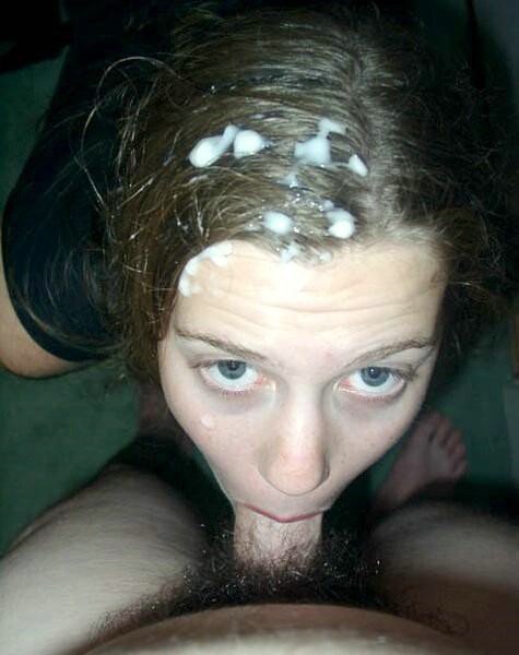 Cum on hair porn