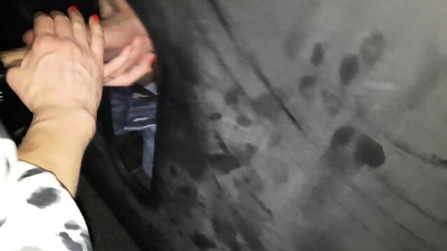My girlfriend first visit at the gloryhole