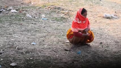 Indian Desi Village Lady Open Place Pissing