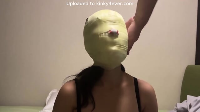 Fully Gagged Orgasm