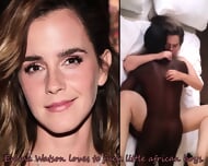 Emma Watson loves African boys