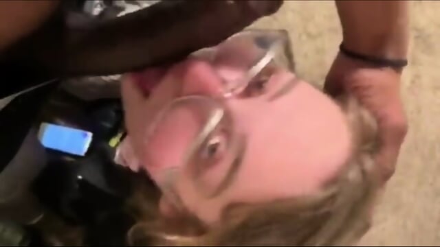 Pretty white girls sucking BBC