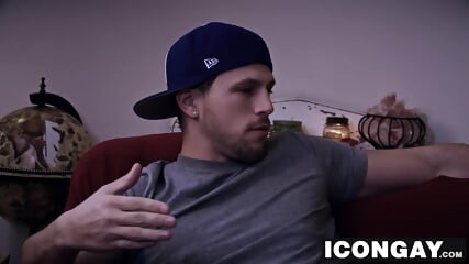Roman Todd Rides Nick Sterling Big Cock After Movie Night