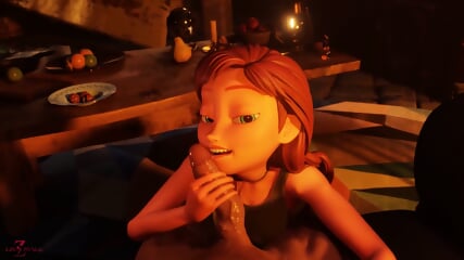 The Queen's Secret - Anna Frozen 3D Animation - Anna Aj