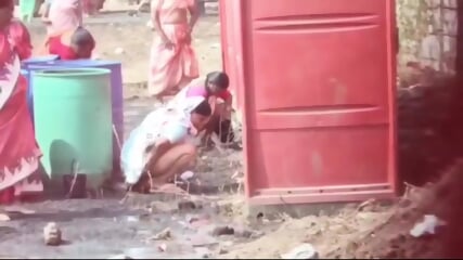 Indian Desi Group Pissing In Outdoor