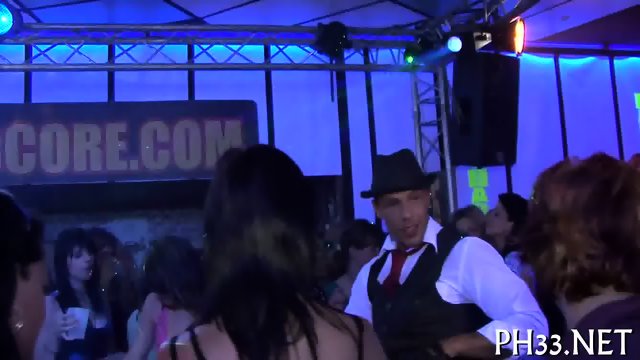Devilish and wild orgy party