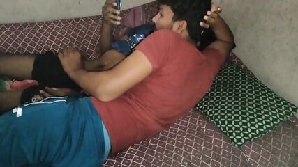 Young College Students Hostel Room Watching Porn Video