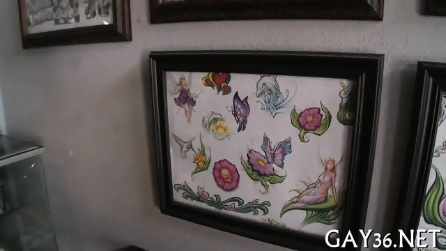 Hardcore gay fuck scene