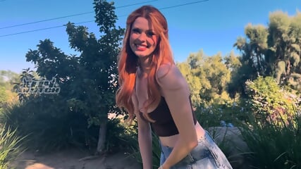 Golf Date Takes A Wild Turn As Hot Redhead Becomes Your Secret