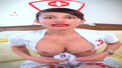 Skimpy Nurse Ariana Teaches U How To Use Ur Dick With Her Body