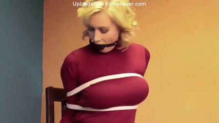 Blonde Tied To Chair