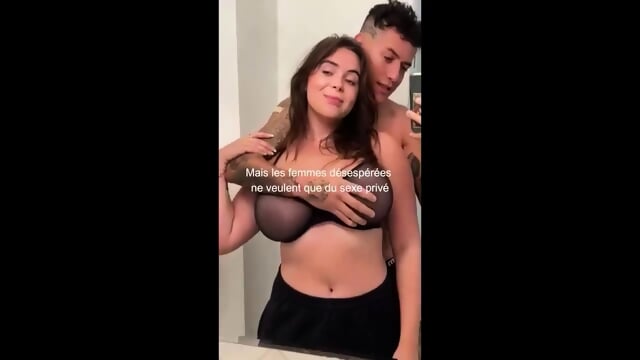 Cum hard when you cheat on your French Girlfriend with me - Homemade Video