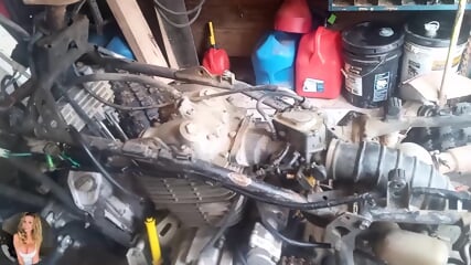 Honda 400ex repairs and stuff