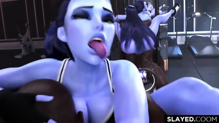 Black Widow Training Fast And Hard Fucked In The Ass Cum Flow