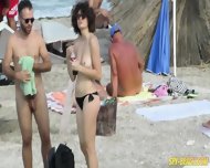 Amateur Nudist Voyeur Beach - Mature Close Up Pussy9