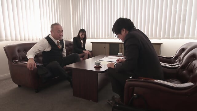Forced to engage in humiliating sexual entertainment in front of her boss