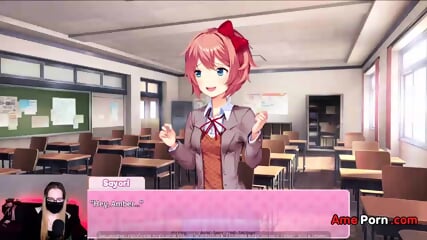 Doki Doki Literature Club  Pt 9 A Little Weird Poem By Sayori - full o...