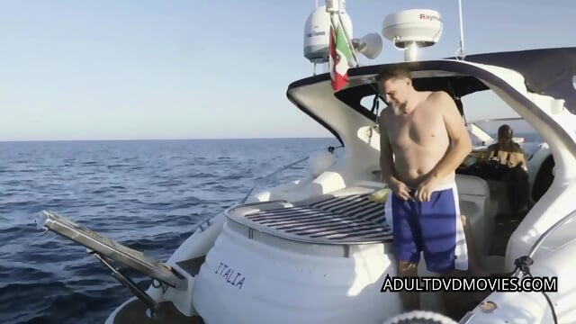 My stepmother having sex in the middle of the sea