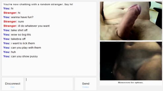 Webcam masturbation on