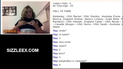 Omegle Pink Panty Blonde