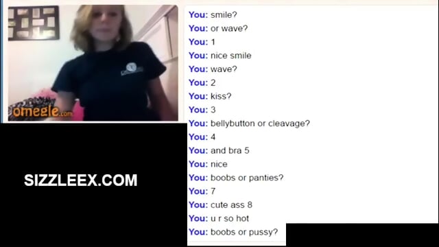 Omegle Pink Panty Blonde