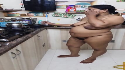 Bhabhi Cooking Nude