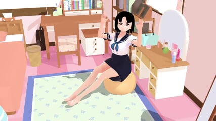 ãMiaãAnime girl gravure in her rooms.ãA sailor uniform�...