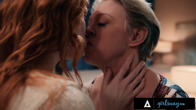 GIRLSWAY – Femdom MILF Dee Williams Has Naughty Sex With TIED UP Petite Redhead Scarlet Skies