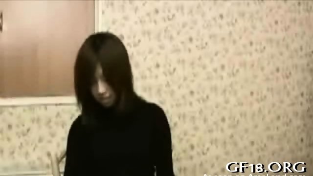 Cutie strokes big penis