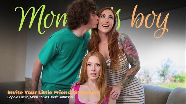 Sophia Locke & Madi Collins - Invite Your Little Friend, Step-Son