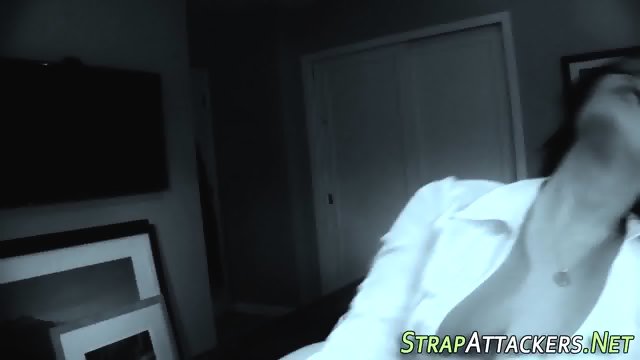 Busty dominating lesbian
