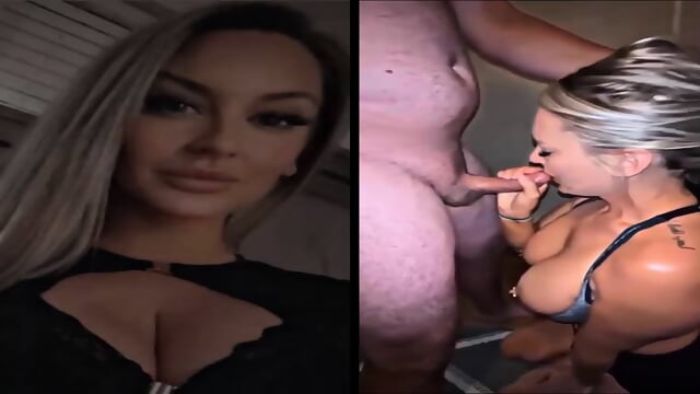 Blonde Milf With Big Tits Sucks And Gets Cumshot