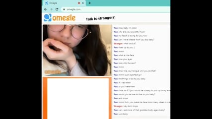 Asian Chick Down to play on Omegle